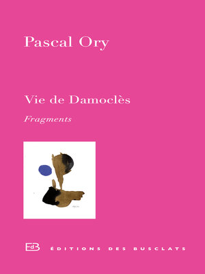 cover image of Vie de Damoclès